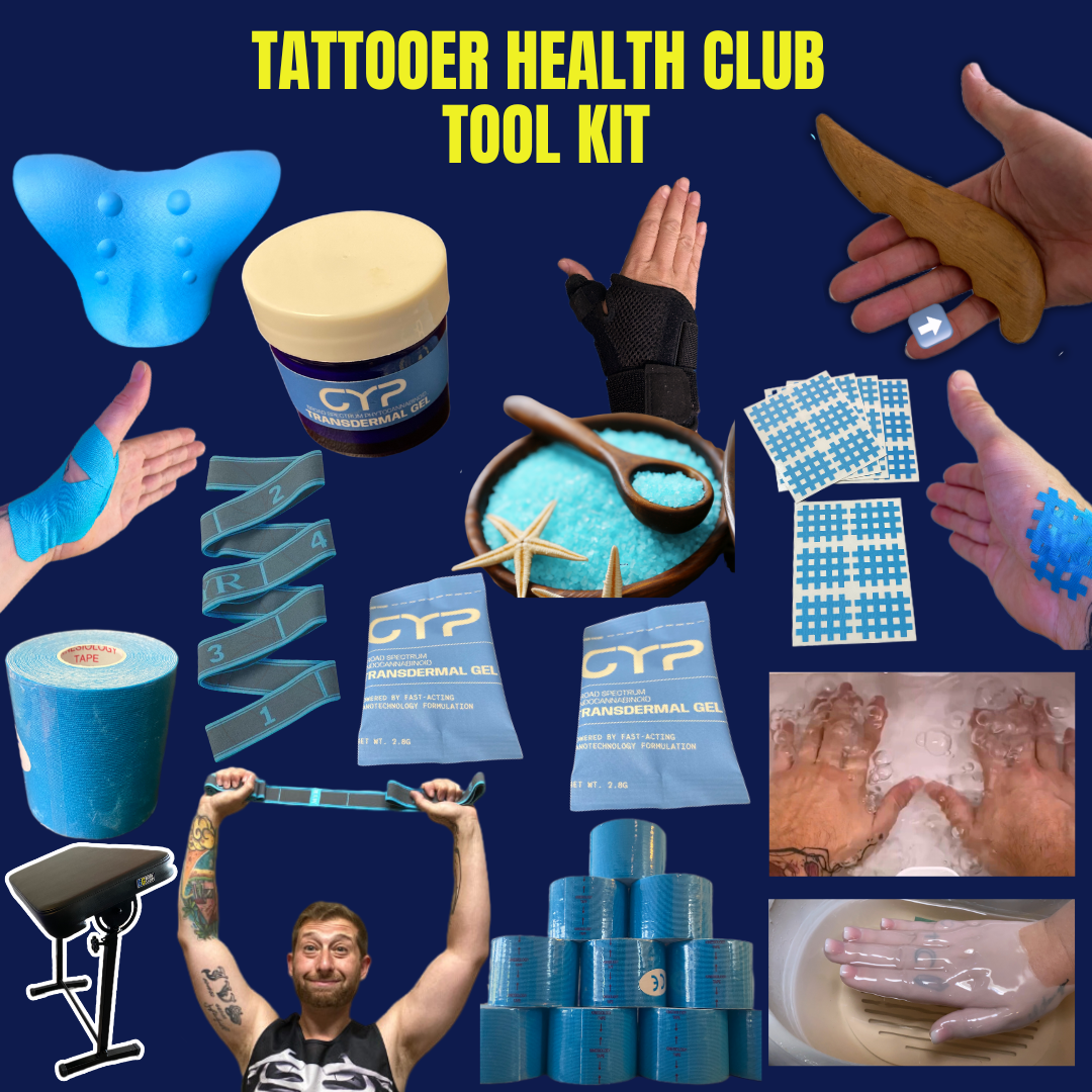 Group Masterclass & Tattooer Health Club Membership