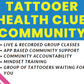 Self-Paced Masterclass and Tattooer Health Club Membership